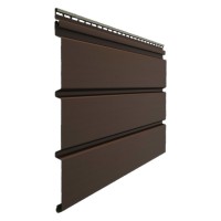 Docke Софит PREMIUM Т4 Сплошной 3,05х0,305 (Каштан), 16шт/уп