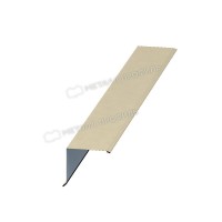 МеталлПрофиль Планка торцевая 135х145х2000 NormanMP (Полиэстер-01-1015-0.5) /1 шт/