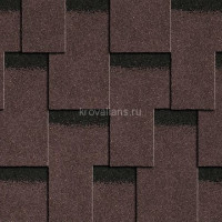 Гибкая черепица Icopal (Икопал) Plano Claro (Натурально-коричневый) /1 кв.м/