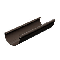 ТЕХНОНИКОЛЬ Ультра желоб 3м (D142/100), темно-коричневый