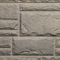 Фасадная панель Nailite (Найлит) Hand-Cut Stone Canyon Gray (Серый камень) /1 шт/