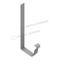 Держатель желоба МЕТАЛЛ ПРОФИЛЬ БЮДЖЕТ 120х86 Ral 9003