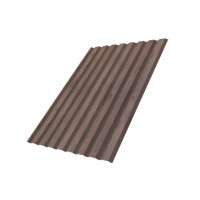 Профнастил С20В 0,45 Print Twincolor White Wood