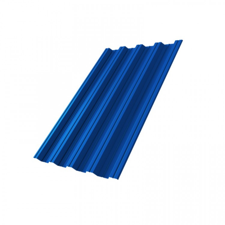 Профнастил HC44R 0,5 Satin RAL 5005 сигнальный синий