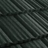 Композитная черепица Metrotile (Метротайл) MetroShake II (Темно-зеленый) /лист/