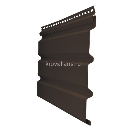 Софит Grand Line (Гранд Лайн) Т3 "Amerika" Slim 3,0 х 0,229 сплошной (Коричневый) /1 шт/