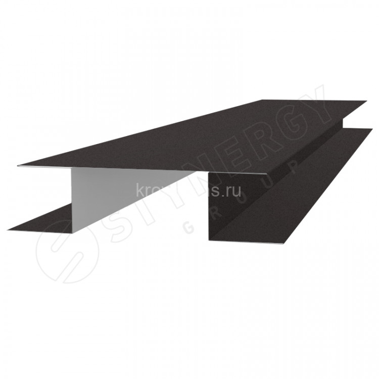 Планка Н-образная Stynergy (Стинержи) Стальной бархат RR32, 0,50 3м