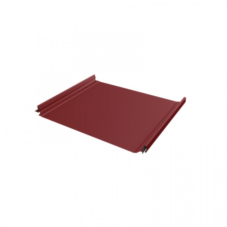 Кликфальц Pro Grand Line 0,5 Satin с пленкой на замках RAL 3011 коричнево-красный Кликфальц Pro Grand Line 0,5 Satin с пленкой на замках RAL 3011 коричнево-красный