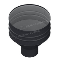 Воронка водосборная МЕТАЛЛ ПРОФИЛЬ ПРОЕКТ D350х150 Ral 7024