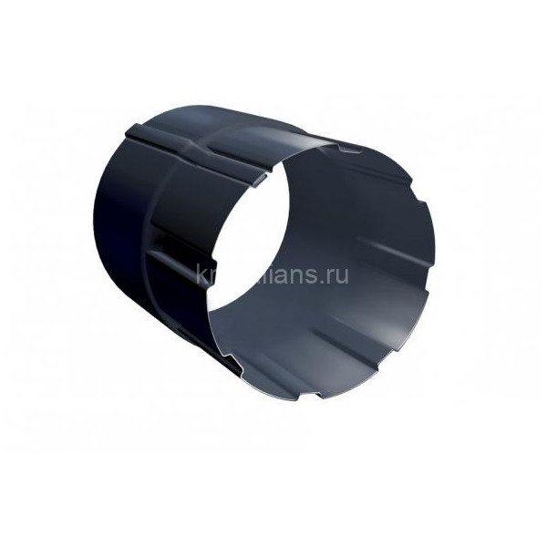 GL 90/125 Соединитель трубы RAL 7024 Серый
