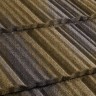Композитная черепица Metrotile (Метротайл) MetroShake II (Цедар-браун) /лист/