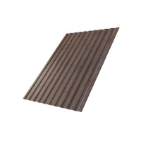 Профнастил С8А 0,45 Print Twincolor с пленкой White Wood