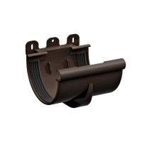 ТЕХНОНИКОЛЬ Ультра соединитель желоба (D142/100), темно-коричневый