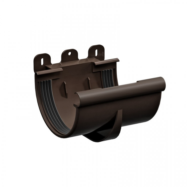 ТЕХНОНИКОЛЬ Ультра соединитель желоба (D142/100), темно-коричневый