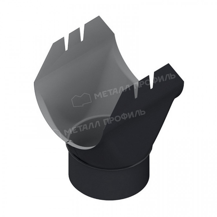 Воронка выпускная МЕТАЛЛ ПРОФИЛЬ ПРОЕКТ D185х150 Ral 7024