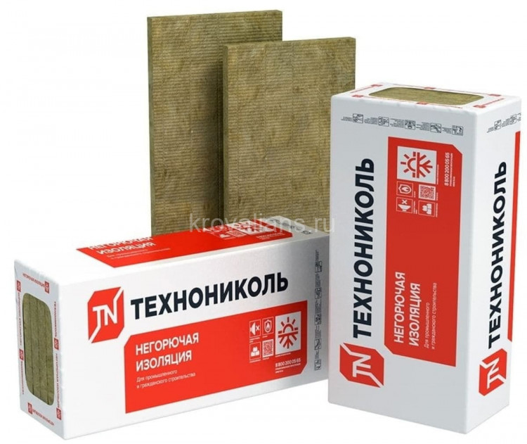 ТН ТЕХНОЛАЙТ ЭКСТРА НЕ КОМПР 1200х600х50 мм (8,64 м2 12 плит) 0,432 м3 Плиты минераловатные