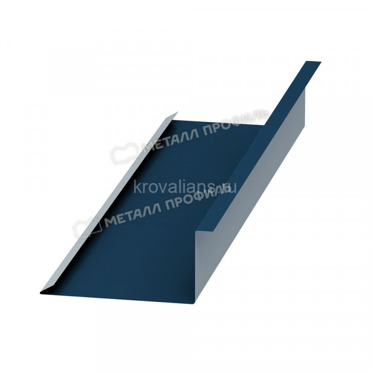 МеталлПрофиль Планка примыкания нижняя 250х122х2000 (PURETAN-20-RR35-0.5) /1 шт/