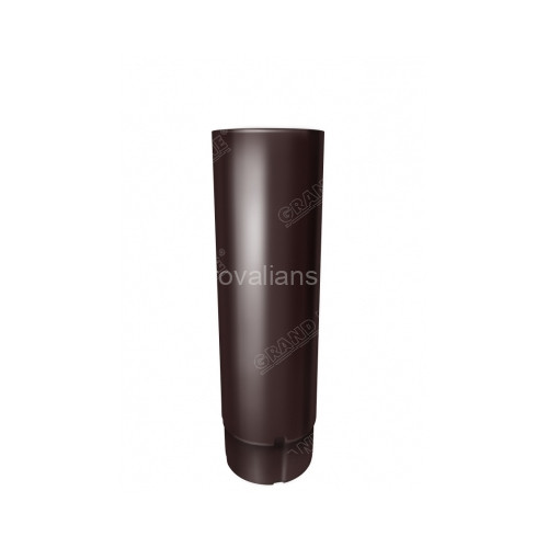 Optima 125/90 Труба круглая, 90мм 3м RAL 8017 шоколад
