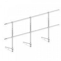 Перила к мостику кровельному ROOFsystems ELITE H-1200 3м RAL 3005