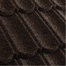Композитная черепица Metrotile (Метротайл) MetroBond (Айрон барк) /лист/