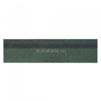 Конек/Карниз Шинглас (Shinglas) 12х0,3/20х0,25 Оптима ЗЕЛЕНЫЙ /1 уп/
