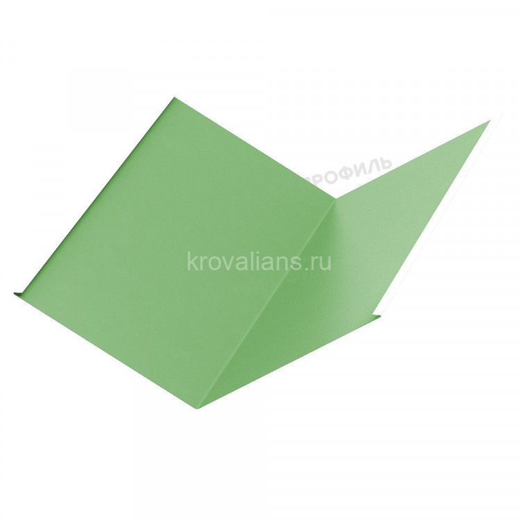 МеталлПрофиль Планка ендовы нижняя 298х298х2000 NormanMP (Полиэстер-01-6019-0.5) /1 шт/