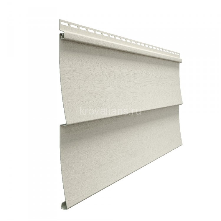 Docke STANDARD Сайдинг "Елочка" D5С, 3,00 х 0,256 (0,78м2), Сливки, 20шт/уп