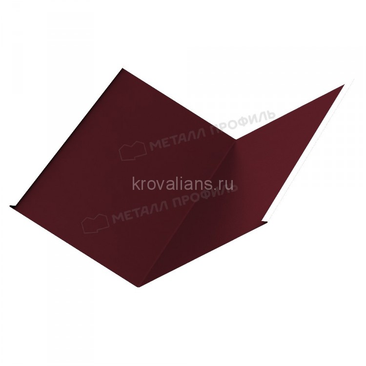 МеталлПрофиль Планка ендовы нижняя 298х298х2000 (VikingMP-01-3005-0.45) /1 шт/