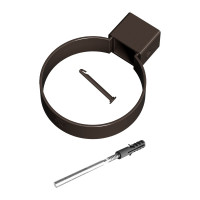 ТЕХНОНИКОЛЬ Ультра хомут трубы универсальный L=140 (D142/100), темно-коричневый