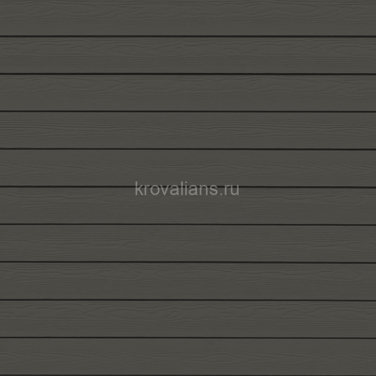 Фиброцементный сайдинг Cedral (Кедрал) Click Wood 3600x186x12 mm C60 Сумрачный лес /1 шт/