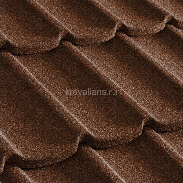 Композитная черепица Metrotile (Метротайл) MetroMistral (Бургундия) /лист/