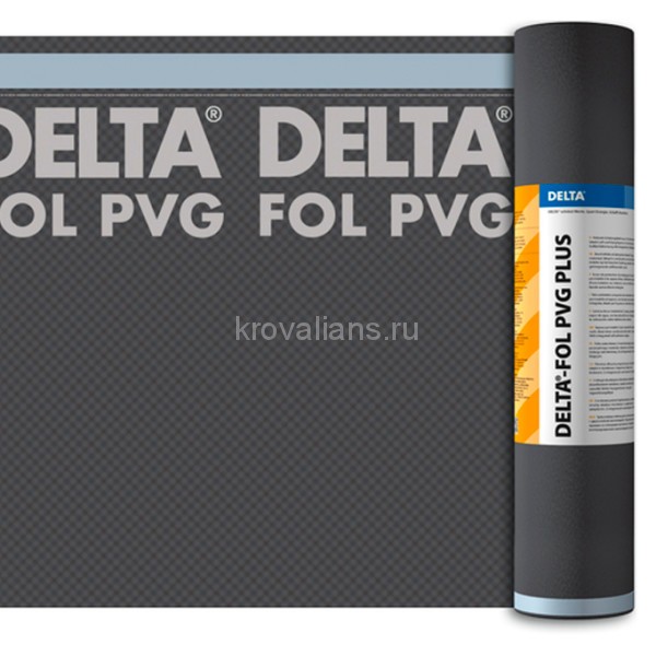 DELTA (Дельта) FOL PVG гидро- и пароизоляционная пленка 75 м2 (1,5х50м)