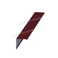 МеталлПрофиль Планка угла наружного 115х115х2000 NormanMP (Полиэстер-01-3005-0.5) /1 шт/