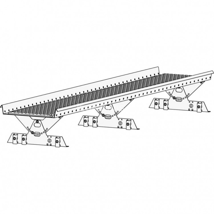 Мостик кровельный ROOFsystems PRESTIGE 360 2,5м CLICK Фальц RAL 9005