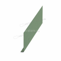 МеталлПрофиль Планка карнизного свеса 200х30х2000 NormanMP (Полиэстер-01-6019-0.5) /1 шт/
