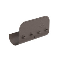 AS PUrus MATT 125/90 Ограничитель перелива прямой L=0,40м  (RR32)