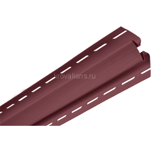 Альта-Профиль Планка "угол внутренний" Т-13 - 3,00 м. гранатовый