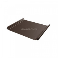 Фальцевая кровля Grand Line (Гранд Лайн) Кликфальц Pro 0,5 Drap )RR 32) 1 кв.м.