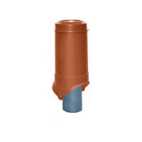 Выход канализации Krovent Pipe-VT 125/100 ИЗ кирпичный