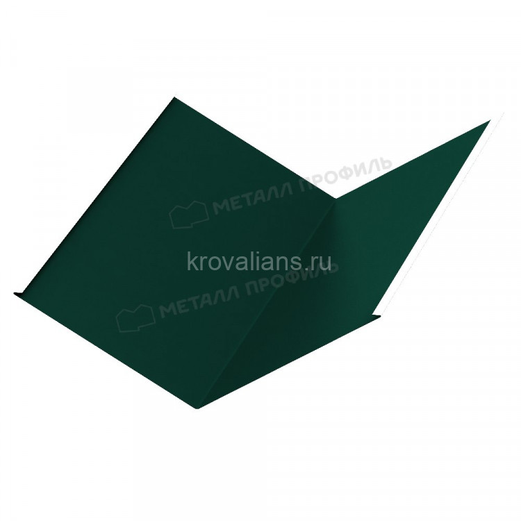 МеталлПрофиль Планка ендовы нижняя 298х298х2000 (VikingMP-01-6005-0.45) /1 шт/