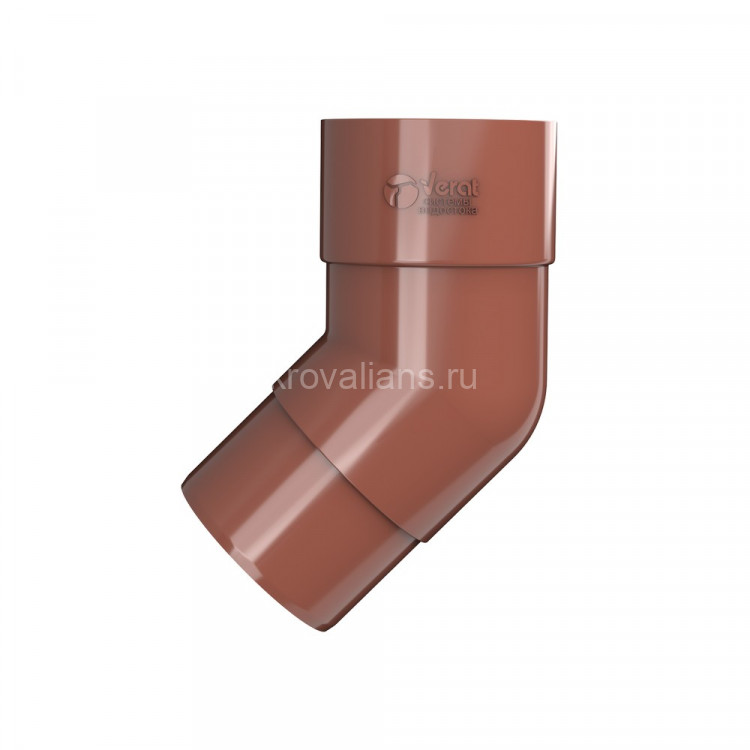 VERAT 125/82 Колено универсальное 135, красный