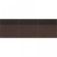 QUIET TILE Конек/Карниз 16,8м.п/20м.п Тёмно-Коричневый