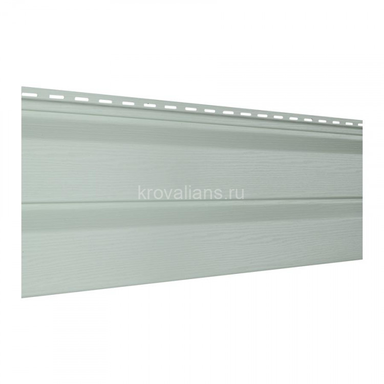 Сайдинг UPLAST (Ю-Пласт) Виниловый Корабельный брус (Зеленый) / 1шт./