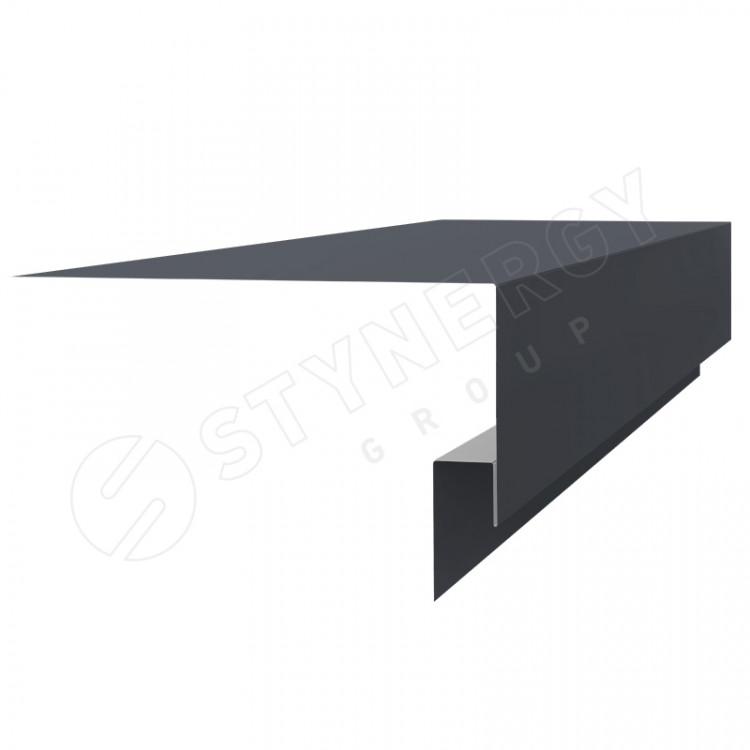 Планка околооконная 3000 Фальц Stynergy (CORUNDUM50Matt-RAL7024-0.5) Планка околооконная 3000 Фальц Stynergy (CORUNDUM50Matt-RAL7024-0.5)