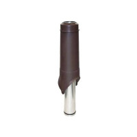 Выход вентиляции Krovent Pipe-VT 125/700 коричневый