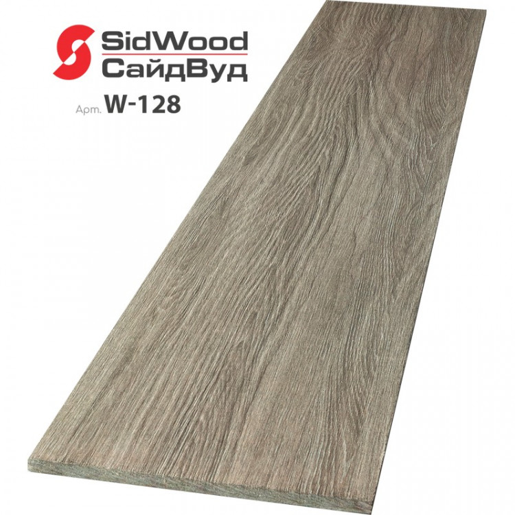 SidWood, хризотилцементный сайдинг 3000х190х8 мм прямой 0,57м2 W-128