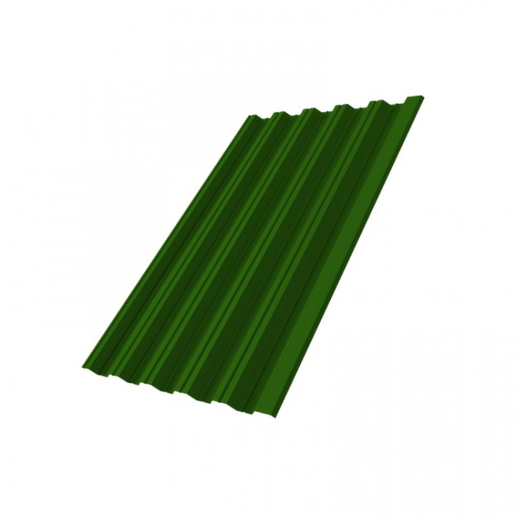 Профнастил HC35R 0,45 PE RAL 6002 лиственно-зеленый DRIP