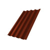 Профнастил HC44A 0,5 Satin RAL 3009 оксидно-красный