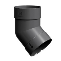 ТЕХНОНИКОЛЬ Ультра колено трубы 45°(D142/100), серый