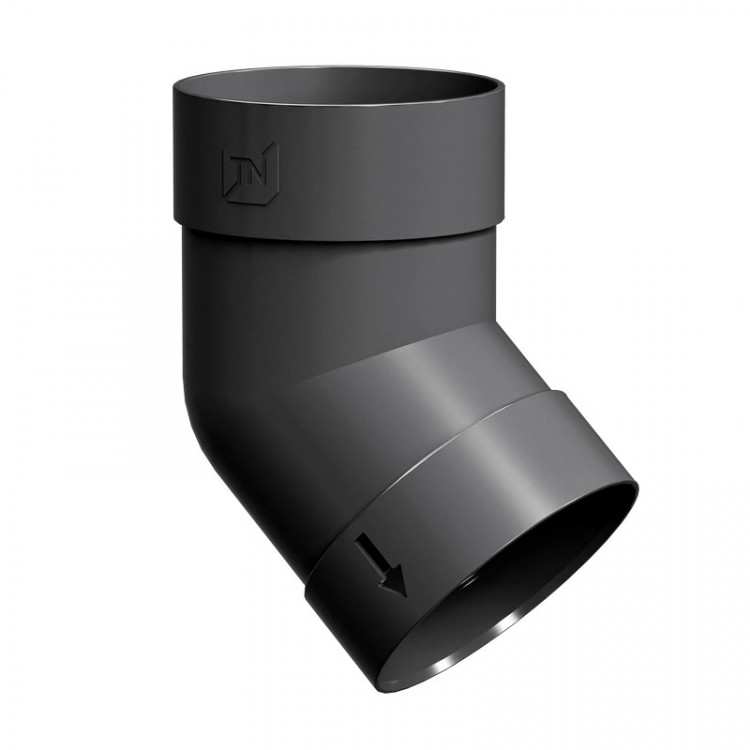 ТЕХНОНИКОЛЬ Ультра колено трубы 45°(D142/100), серый